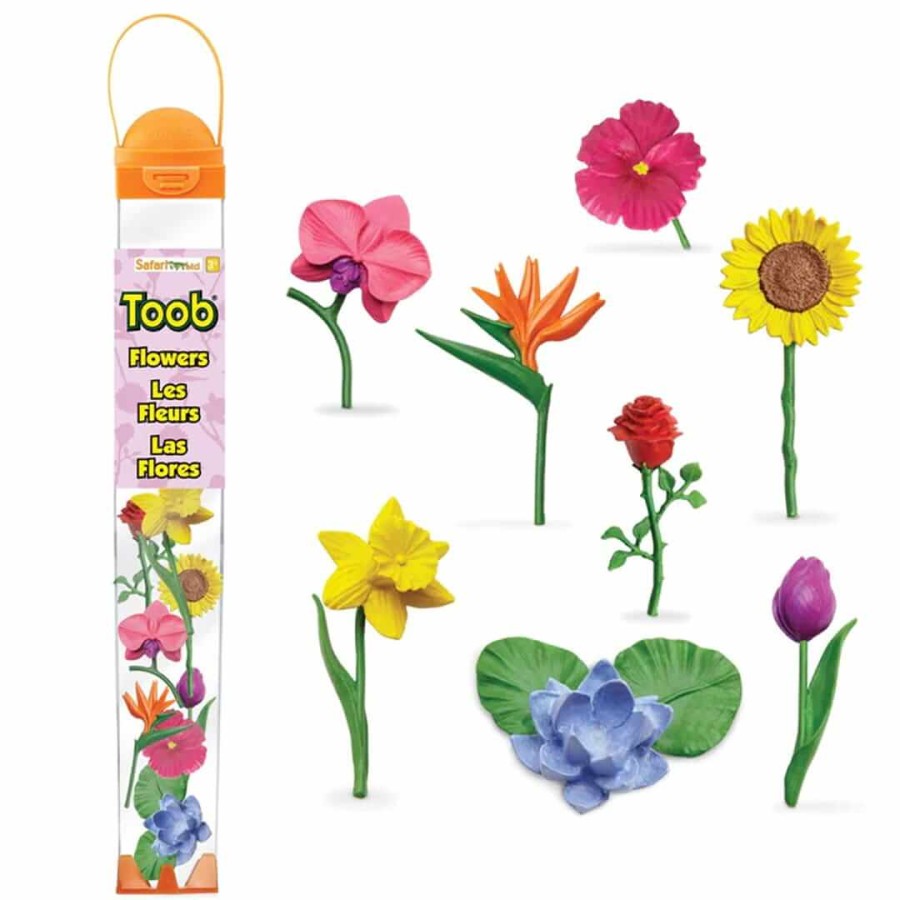 Zestaw Figurek w Tubie - Kwiaty / Safari Ltd.