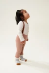 Legginsy na szelkach Cuno - tuscany rose, golden caramel / Liewood