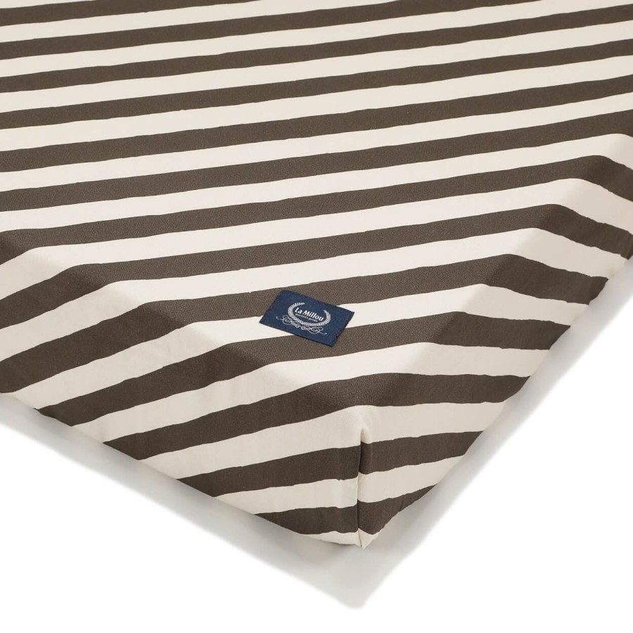 Prześcieradło GOOD NIGHT - PIERRE THE DOG STRIPES / La Millou