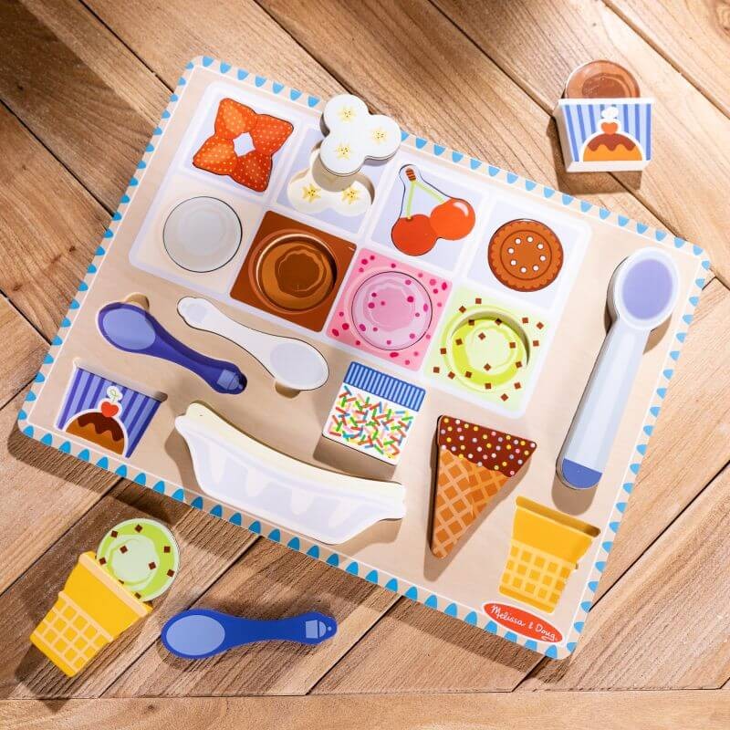 Układanka magnetyczna Lody / Melissa & Doug
