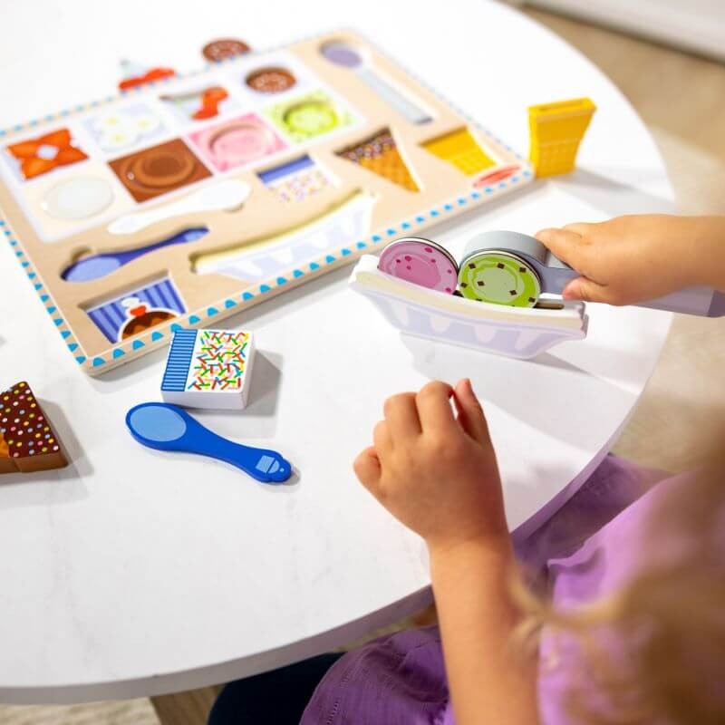 Układanka magnetyczna Lody / Melissa & Doug