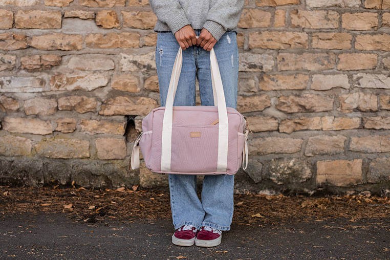 Torba dla mamy Paris Dusty pink / Beaba