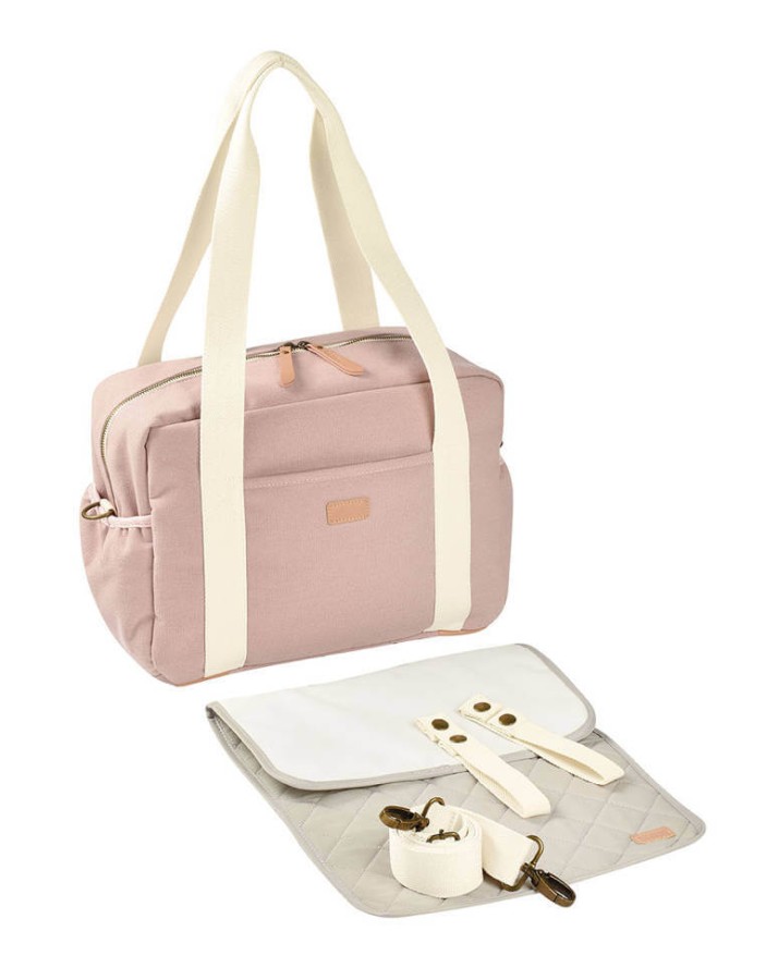 Torba dla mamy Paris Dusty pink / Beaba