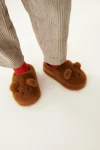Pluszowe kapcie Aviaja Bear - golden caramel / Liewood