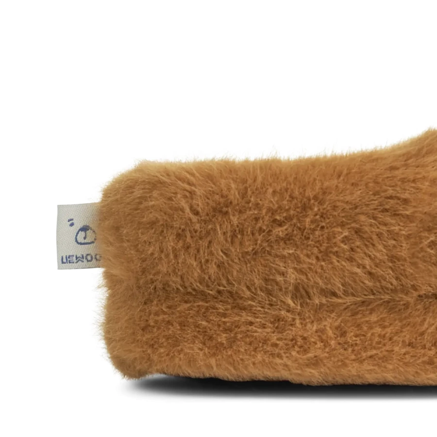 Pluszowe kapcie Aviaja Bear - golden caramel / Liewood