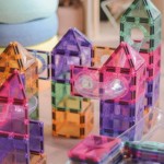Klocki magnetyczne Ball Run Creative Pack Pastel - 110 el. / Cleverclixx
