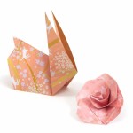 Ozdobne kartki do origami 100 szt. HARU / Djeco