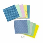 Ozdobne kartki do origami 100 szt. NATSU / Djeco