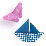 Ozdobne kartki do origami 100 szt. NATSU / Djeco