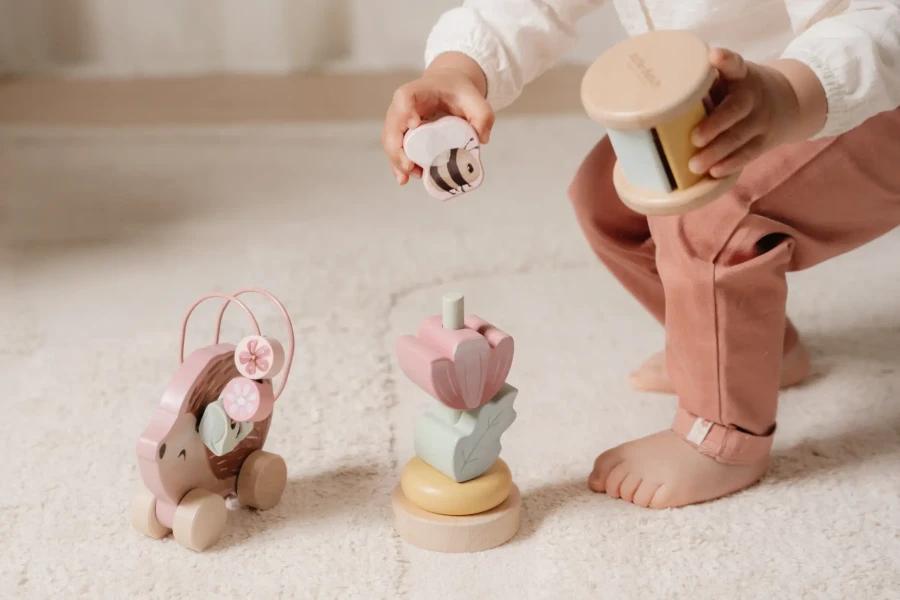 Drewniany zestaw prezentowy Forest Friends FSC / Little Dutch