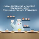 Waga szalkowa Montessori - Głodny Miś, zabawka edukacyjna, 3+ / TOPBRIGHT
