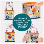 Kostka edukacyjna dla niemowląt, 1+ / TOPBRIGHT