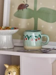 Dziecięcy kubek z kamionki - Millie, Blue / Bloomingville Mini