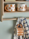 Zestaw kubków Linora - Brown / Bloomingville Mini