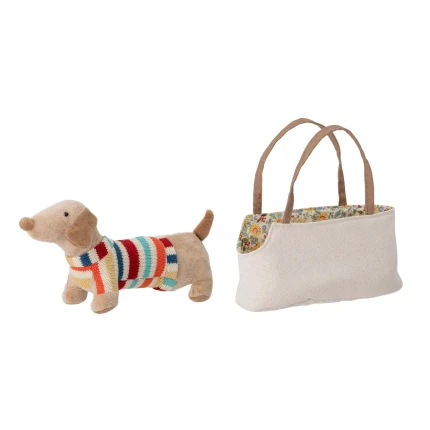 Piesek w torebce Hilena - Nature / Bloomingville Mini