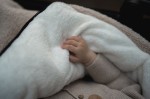 Śpiworek do wózka 0-12m. Alpaka – Dusty Pink / Makaszka