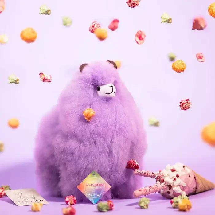 Maskotka Alpaka - Violet / Inkari