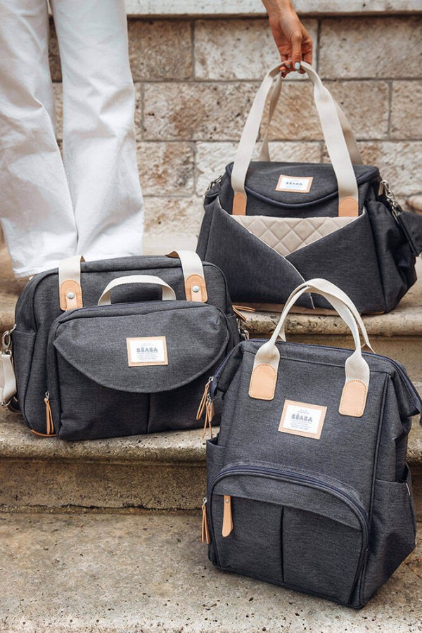 Torba dla mamy Geneva II Dark heather grey / Beaba