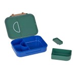 Lunchbox Bento z przegródkami Little Gang - Rainbow green / Lassig