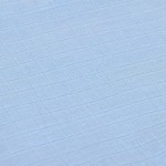 Muślinowy otulacz-kocyk z biobawełny 85x85cm - Happy Rascals sky blue, 3 szt. / Lassig