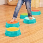 Balance & build set – kombinacyjna ścieżka sensoryczna / B.Toys