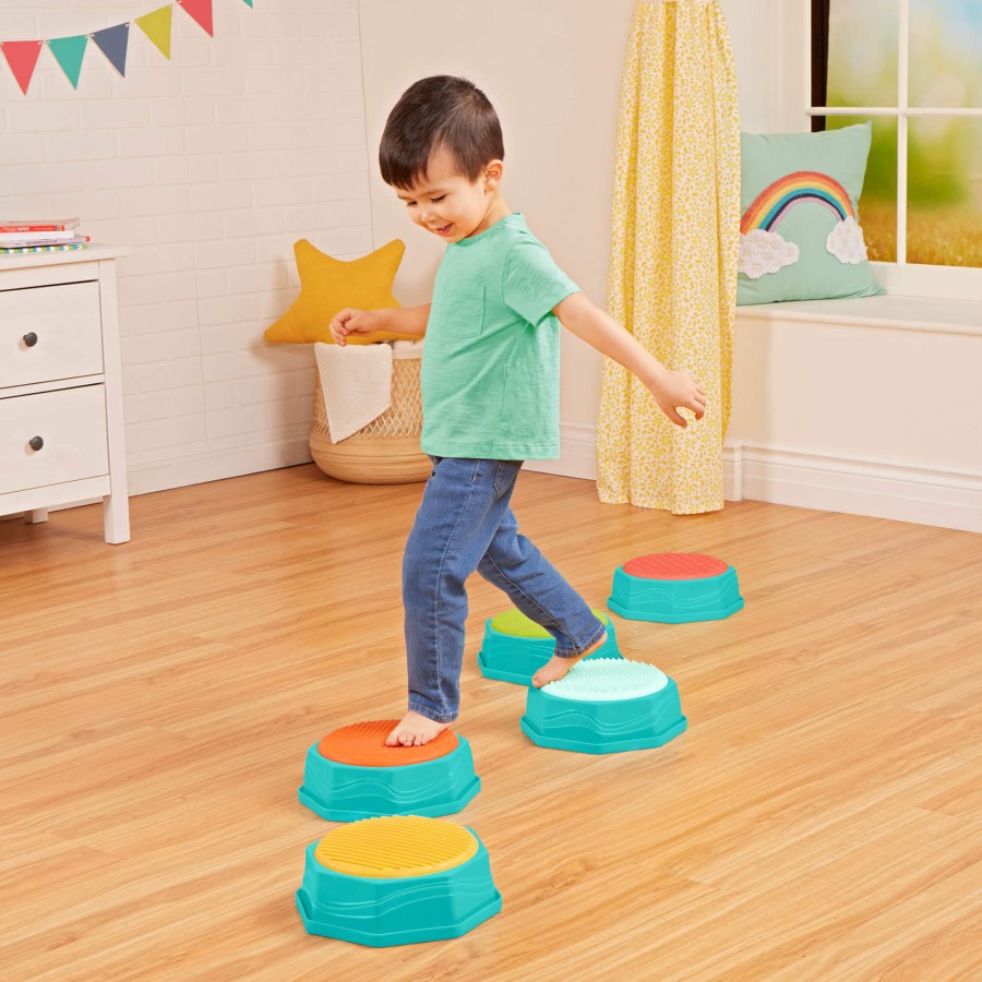 Balance & build set – kombinacyjna ścieżka sensoryczna / B.Toys