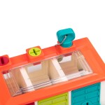 Garaż 3-stanowiskowy z autkami i kluczami / B.Toys