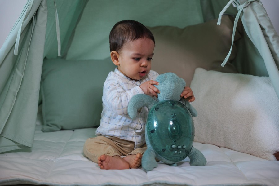 Lampka Tranquil Turtle Ocean Eco - żółw różowy / Cloud b