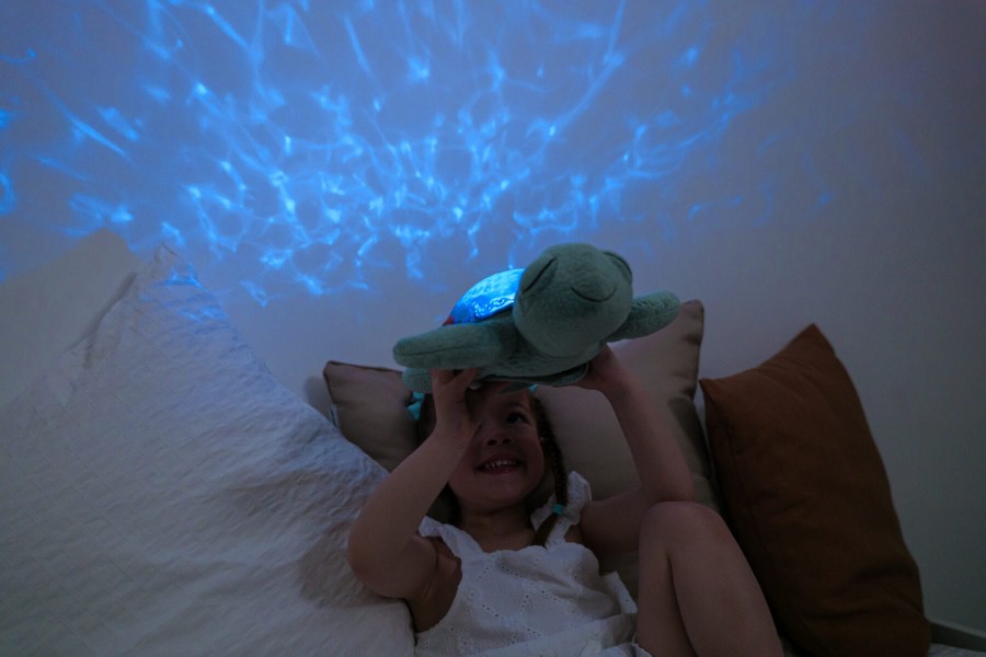 Lampka Tranquil Turtle Ocean Eco - żółw różowy / Cloud b