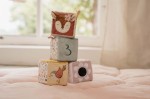 4 Miękkie kostki aktywizujące Fairy Garden / Little Dutch