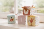 4 Miękkie kostki aktywizujące Fairy Garden / Little Dutch