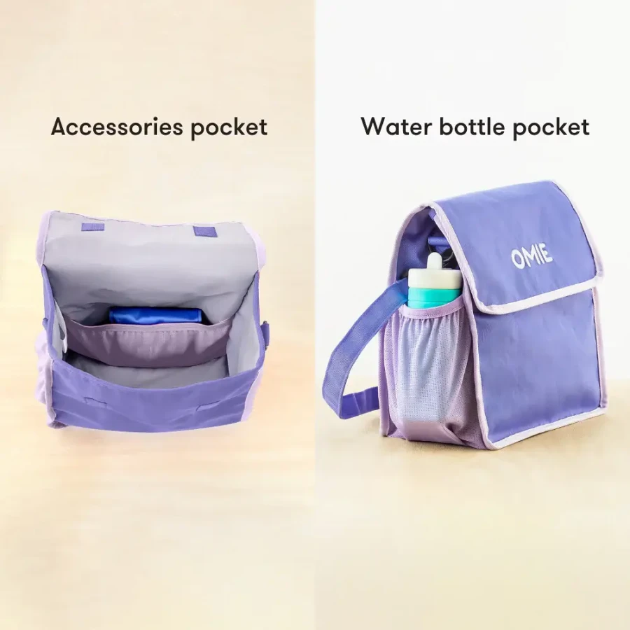 OMIETOTE, torba lunchowa dla dzieci, Purple / OMIE