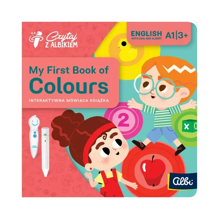 Książka My First Book of Colours 3+ / Czytaj z Albikiem