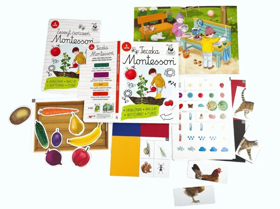 Teczka Montessori. 2 lata / Kapitan Nauka