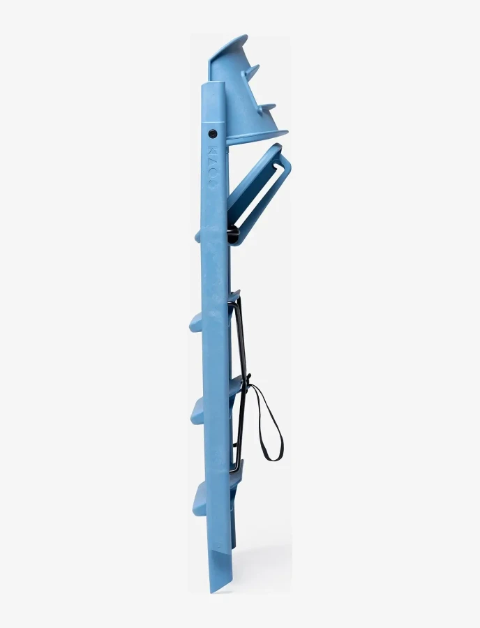 Plastikowe krzesełko do karmienia Klapp - Swedish Blue / Kaos