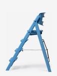 Plastikowe krzesełko do karmienia Klapp - Swedish Blue / Kaos