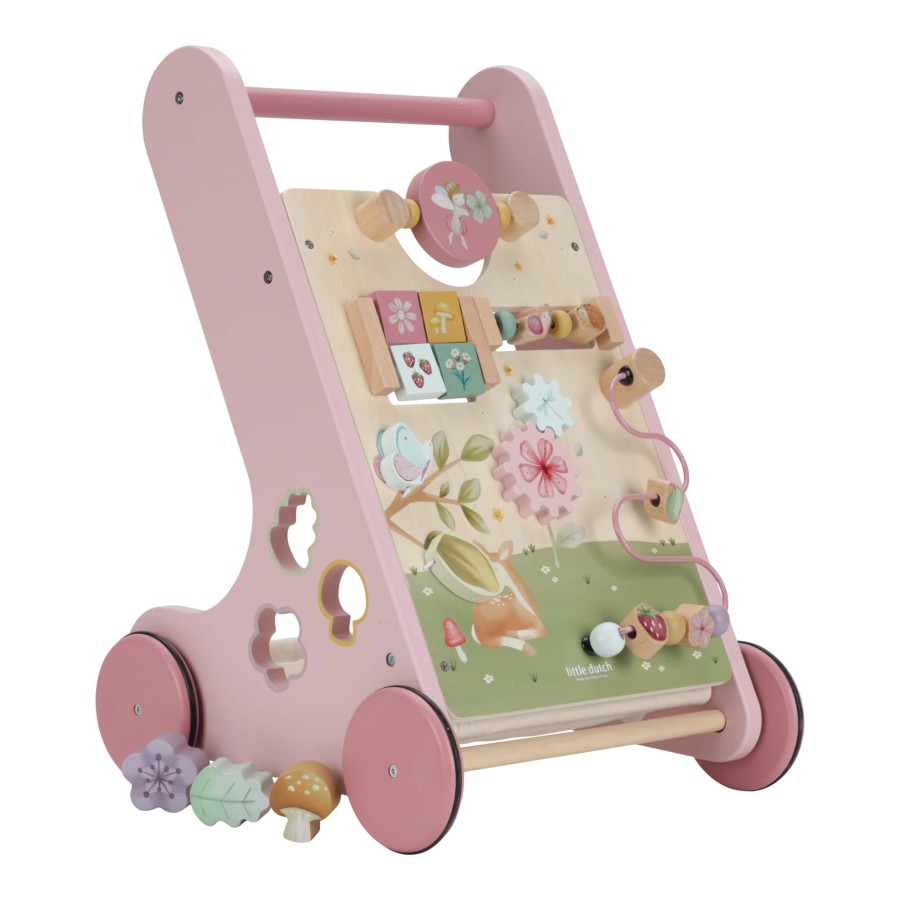 Drewniany chodzik edukacyjny Fairy Garden FSC / Little Dutch