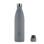 Butelka termiczna Triple cool - Pastel Grey, 750 ml / Cool Bottles