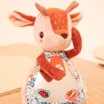 Przytulanka aktywizująca z lusterkiem "A kuku" Sarenka Stella 6 m+ / Lilliputiens