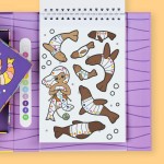 Kolorowanie po Numerach - Syrenki / Tiger Tribe