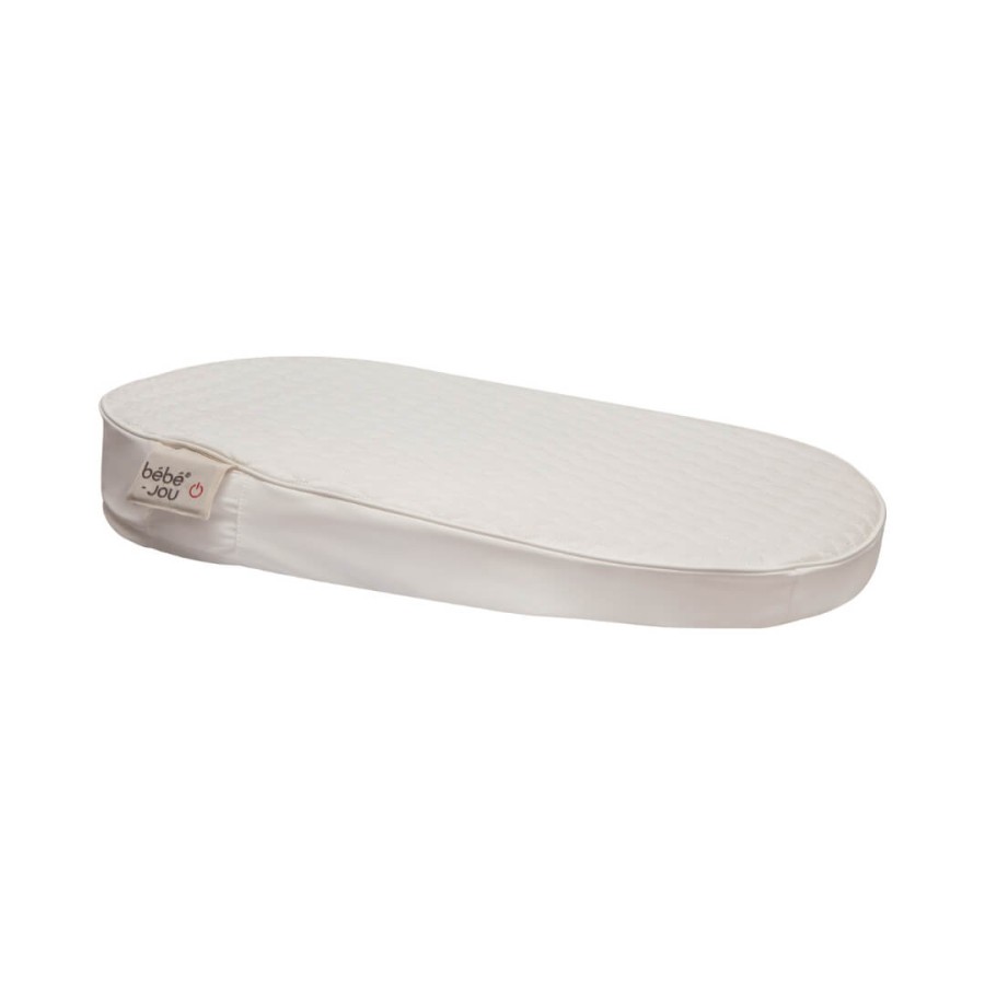 Podgrzewany przewijak Quilted Waves - Off White / bébé-jou
