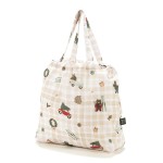 Shopper Bag z kieszonką - WINTER COTTAGE / La Millou