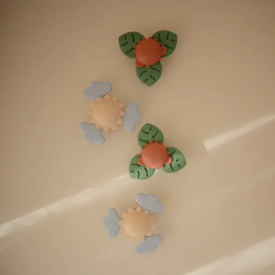 Spinner sensoryczny z przyssawką - Sunshine / Mushie