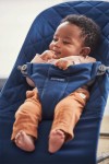 BABYBJORN - leżaczek BLISS WOVEN, Granatowy
