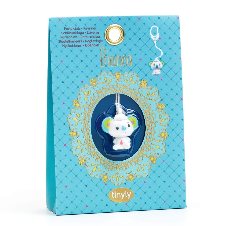 Breloczek do kluczy TINYLY KOALA BIANCA / Djeco