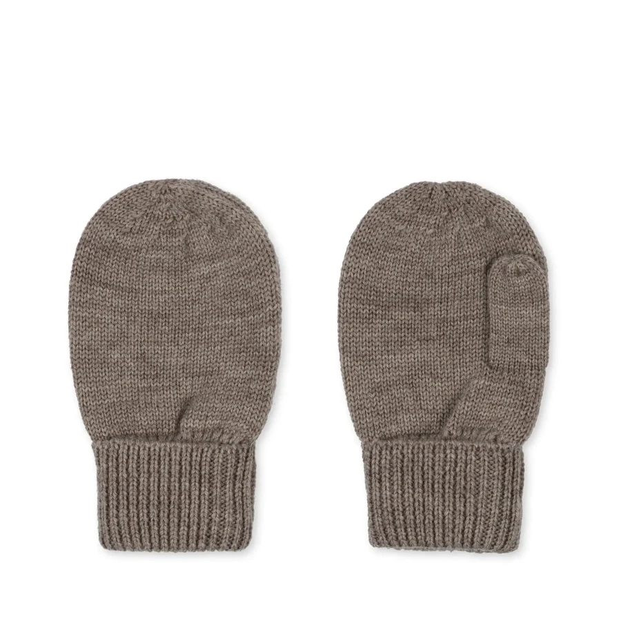 Rękawiczki bez palców Louli - soft brown / Konges slojd