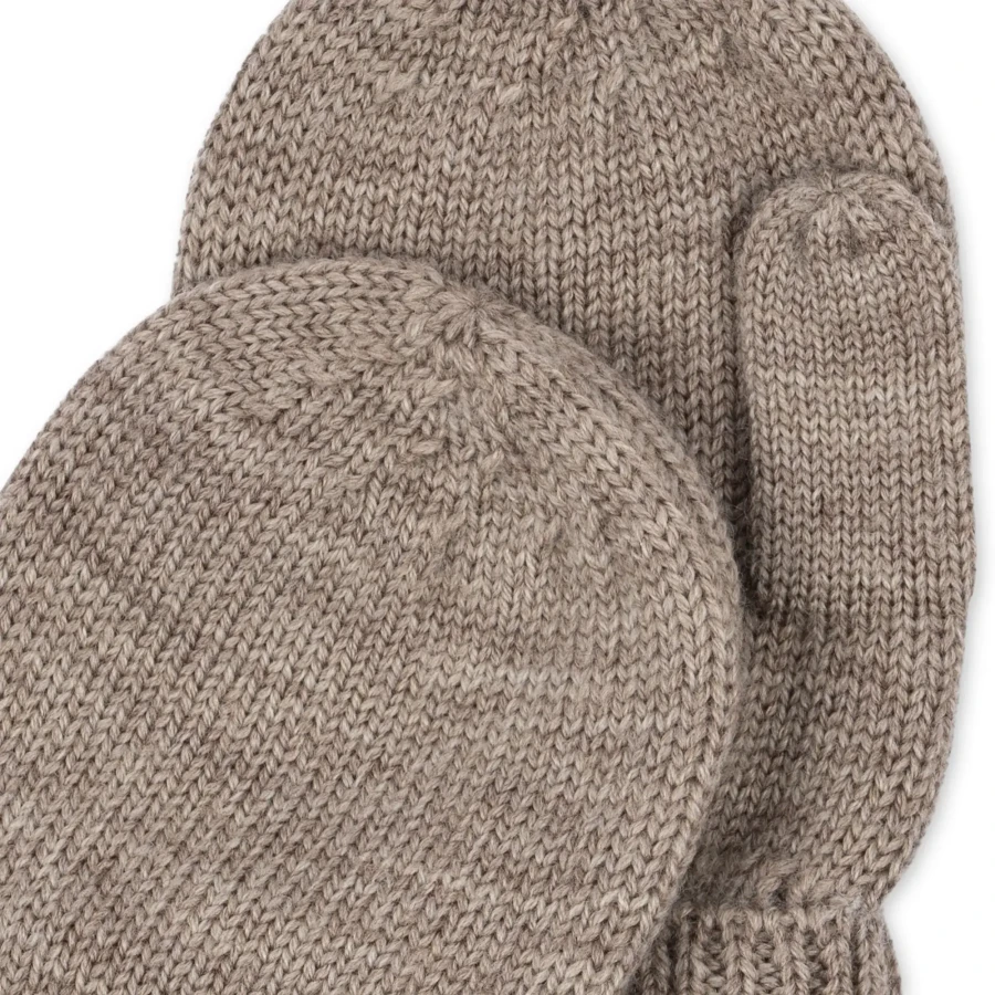 Rękawiczki bez palców Louli - soft brown / Konges slojd