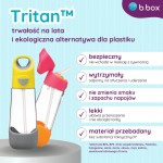 Zestaw Mini Lunchbox + Butelka tritanowa ze słomką 450 ml - Emerald Forest / B.box