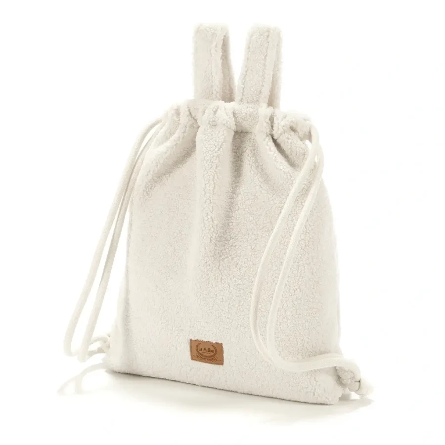 Plecak do wózka TEDDY BEAR CREAM / La Millou