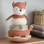 Miękka piramida sensoryczna - sparky the fox / Sebra